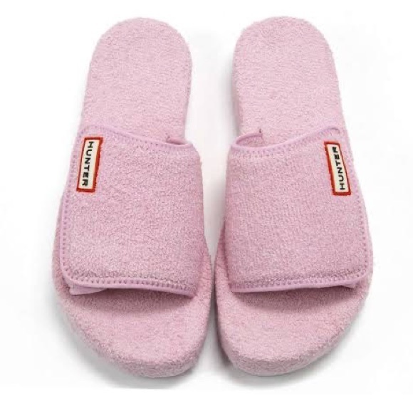Hunter Shoes - Hunter pink slides